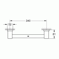 Поручень для ванны Grohe Essentials Cube 40514001