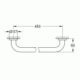 Поручень для ванны Grohe Essentials 40793001