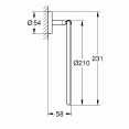 Держатель полотенца кольцо Grohe Bau Cosmopolitan 40460001