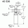 Дозатор для жидкого мыла Grohe Contemporary 40536000