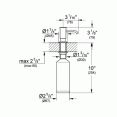 Дозатор для жидкого мыла Grohe Authentic 40537000