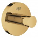 Крючок одинарный Grohe Essentials 40364GL1 (холодный рассвет, золото глянцевое)