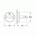 Крючок двойной Grohe Bau Cosmopolitan 40461001