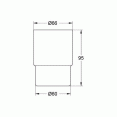 Стакан стеклянный Grohe Essentials 40372001