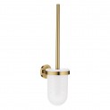 Туалетный ершик с колбой стеклянной Grohe Essentials 40374GL1 (холодный рассвет, золото глянцевое)