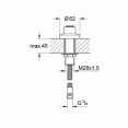 Держатель ручного душа встраиваемый в бортик Grohe Grohe 27151000