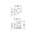 Держатель ручного душа поворотный Grohe Tempesta New 27595000