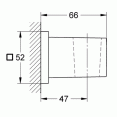 Держатель ручного душа фиксированный Grohe Euphoria 27693000