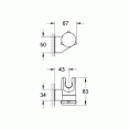 Держатель ручного душа поворотный Grohe Relexa Plus 28623000