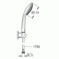 Душевой гарнитур 3 режима струи Grohe Euphoria 27355000