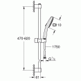 Душевой гарнитур 2 режима струи Grohe Tempesta Cube 110 27578003