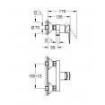 Гигиенический душ со смесителем Grohe BauEdge New 23635354