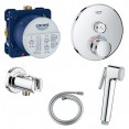 Гигиенический душ с термостатом Grohe Grohtherm SmartControl 29118512