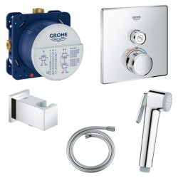 Гигиенический душ с термостатом Grohe Grohtherm SmartControl 29123512