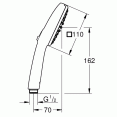 Ручной душ 2 режима струи Grohe Tempesta Cube 110 26746003