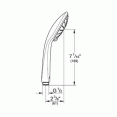 Ручной душ 2 режима струи Grohe Euphoria 27238000