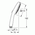 Ручной душ 3 режима струи Grohe Tempesta Cube 110 27572003