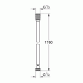 Душевой шланг пластиковый Grohe Silverflex 28388000