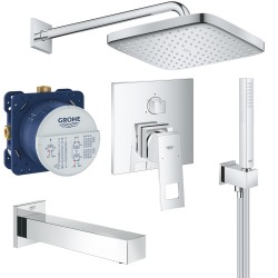 Душевая система скрытого монтажа со смесителем, с изливом Grohe Eurocube 24094687