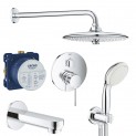Душевая система скрытого монтажа со смесителем, с изливом Grohe Essence New 24092458 (119695)