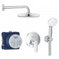 Душевая система скрытого монтажа со смесителем Grohe Eurosmart Cosmopolitan 25219001