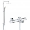 Душевая система настенного монтажа с термостатом для ванны Grohe Grohtherm 800 34567452
