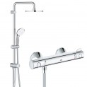 Душевая система настенного монтажа с термостатом для душа Grohe Grohtherm 800 34558389