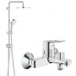 Душевая система настенного монтажа со смесителем для ванны Grohe BauLoop 23341394