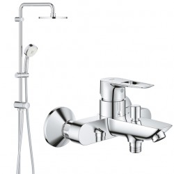 Душевая система настенного монтажа со смесителем для ванны Grohe BauLoop New 23602394