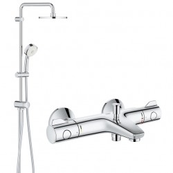 Душевая система настенного монтажа с термостатом для ванны Grohe Grohtherm 800 34567394