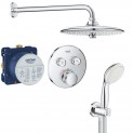 Душевая система скрытого монтажа с термостатом Grohe Rainshower SmartControl 29119458 (121698)