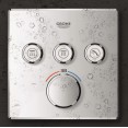 Душевая система скрытого монтажа с термостатом Grohe Rainshower SmartControl Cube 34706000