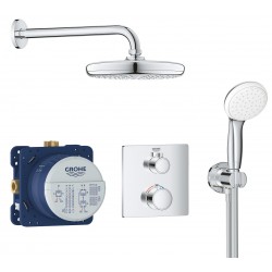 Душевая система скрытого монтажа с термостатом Grohe Grohtherm 34729000