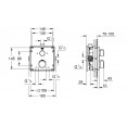 Душевая система скрытого монтажа с термостатом Grohe Grohtherm 34729000