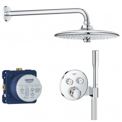 Душевая система скрытого монтажа с термостатом Grohe Rainshower SmartControl 34744000