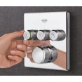 Душевая система скрытого монтажа с термостатом, с наливом Grohe Rainshower SmartControl 29126705N