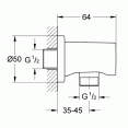 Подключение душевого шланга Grohe Rainshower 27057000