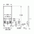 Инсталляция для биде Grohe Rapid Sl 38553001