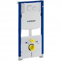 Инсталляция Geberit Duofix для подвесного унитаза UP320 Sigma 12см, панель смыва для инсталляции Sigma 20 111.301.KJ.5