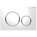 Панель смыва для инсталляции Geberit Sigma20 115.882.KJ.1 белая