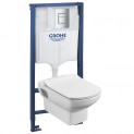 Комплект инсталляция Grohe 38772001 с подвесным унитазом Roca Dama Senso 346517000 (38346517)
