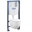 39181001 Инсталляция Grohe 38772001 в комплекте с унитазом безободковым