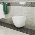 39102BL1 Комплект инсталляция Grohe 38772BL2 с подвесным унитазом безободковым (черная матовая панель смыва)