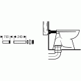 Патрубок для унитаза Grohe Grohe 37102SH0