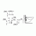 Патрубок для унитаза Grohe Grohe 37311K00