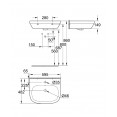 Раковина подвесная Grohe Euro Ceramic 39335000