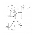 Раковина подвесная Grohe Bau Ceramic 39424000