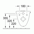 Унитаз подвесной Villeroy&boch O.novo 5660H101