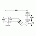 Сифон для биде трубчатый Grohe Grohe 28946000