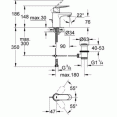 Комплект для ванной со смесителем Grohe Eurosmart Cosmopolitan 116938 (32831000,32825000,27786002)